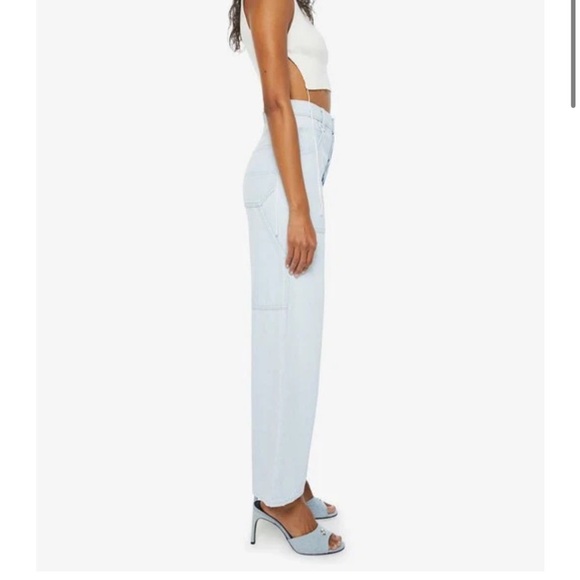 Mother SNACKS! High Waisted Smoothie Carpenter Ankle Jeans NWT SIZE 31 - Picture 2 of 12
